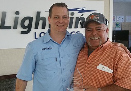 Hector Rodriguez celebrates 5 years with Lightning!