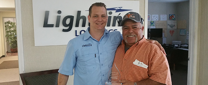 Hector Rodriguez celebrates 5 years with Lightning!